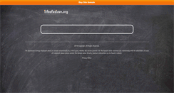 Desktop Screenshot of lifeofaslave.org